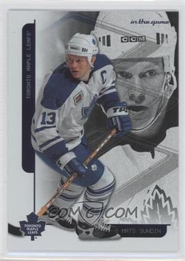 2003-04 In the Game Toronto Star - Foil #F-25 - Mats Sundin