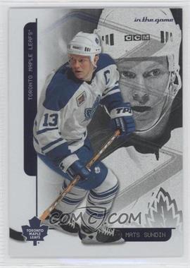 2003-04 In the Game Toronto Star - Foil #F-25 - Mats Sundin