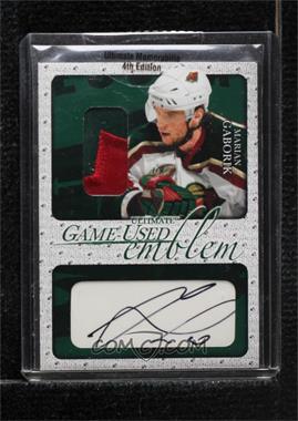 2003-04 In the Game Ultimate Memorabilia 4th Edition - [Base] - Emblems #83 - Marian Gaborik /10