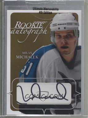 2003-04 In the Game Ultimate Memorabilia 4th Edition - [Base] - Gold #125 - Milan Michalek /20 [Uncirculated]