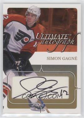 2003-04 In the Game Ultimate Memorabilia 4th Edition - [Base] - Gold #86 - Simon Gagne /35