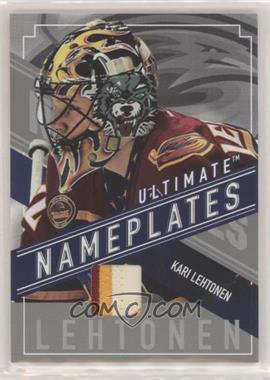 2003-04 In the Game Ultimate Memorabilia 4th Edition - Nameplates #_KALE - Kari Lehtonen /40
