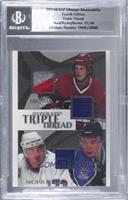 Eric Staal, Michael Ryder, Dustin Brown [Uncirculated] #/40