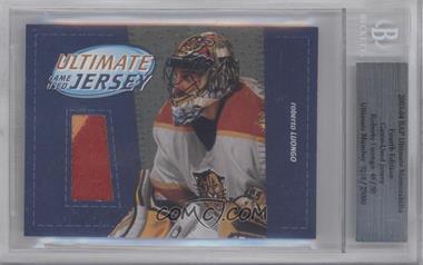 2003-04 In the Game Ultimate Memorabilia 4th Edition - Ultimate Game-Used Jersey #_ROLU - Roberto Luongo /50 [BGS Authentic]