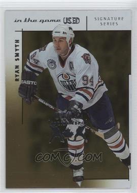 2003-04 In the Game-Used Signature Series - [Base] - Gold Spring Expo #39 - Ryan Smyth /10