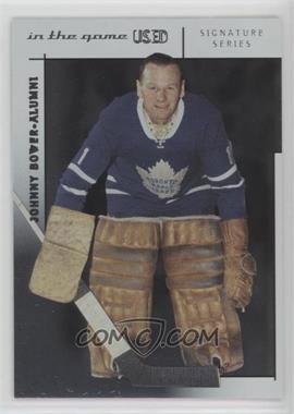 2003-04 In the Game-Used Signature Series - [Base] #114 - Johnny Bower