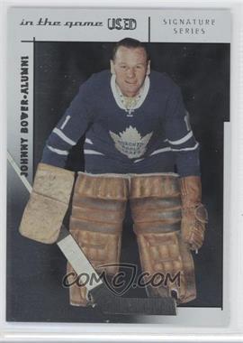 2003-04 In the Game-Used Signature Series - [Base] #114 - Johnny Bower