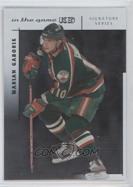 2003-04 In the Game-Used Signature Series - [Base] #16 - Marian Gaborik