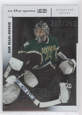 2003-04 In the Game-Used Signature Series - [Base] #182 - Dan Ellis /390