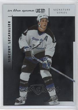 2003-04 In the Game-Used Signature Series - [Base] #30 - Vincent Lecavalier