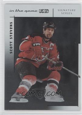 2003-04 In the Game-Used Signature Series - [Base] #33 - Scott Stevens