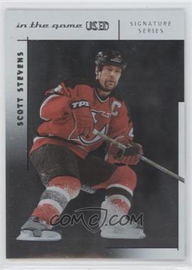 2003-04 In the Game-Used Signature Series - [Base] #33 - Scott Stevens