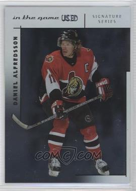 2003-04 In the Game-Used Signature Series - [Base] #38 - Daniel Alfredsson