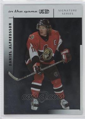 2003-04 In the Game-Used Signature Series - [Base] #38 - Daniel Alfredsson