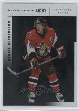 2003-04 In the Game-Used Signature Series - [Base] #38 - Daniel Alfredsson