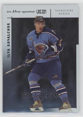 2003-04 In the Game-Used Signature Series - [Base] #96 - Ilya Kovalchuk