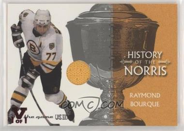 2003-04 In the Game-Used Signature Series - History of the Norris - Silver ITG Vault Ruby #HN-9 - Ray Bourque /1