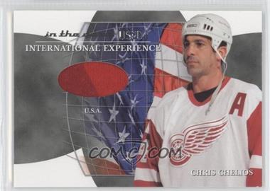 2003-04 In the Game-Used Signature Series - International Experience - Jersey Silver #IE-29 - Chris Chelios /70