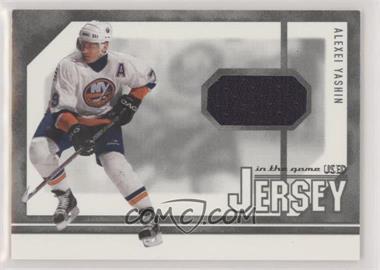2003-04 In the Game-Used Signature Series - Jersey - Silver #GUJ-2 - Alexei Yashin /80