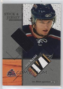 2003-04 In the Game-Used Signature Series - Stick & Jersey #SJ-38 - Rick Nash /80