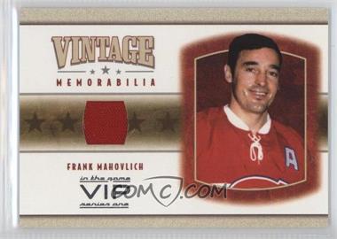 2003-04 In the Game VIP - Vintage Memorabilia #VM-19 - Frank Mahovlich