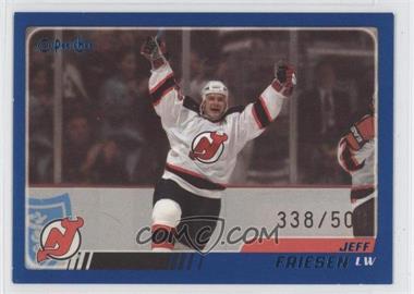 2003-04 O-Pee-Chee - [Base] - Blue #238 - Jeff Friesen /500