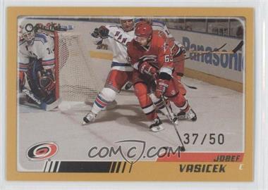 2003-04 O-Pee-Chee - [Base] - Gold #134 - Josef Vasicek /50