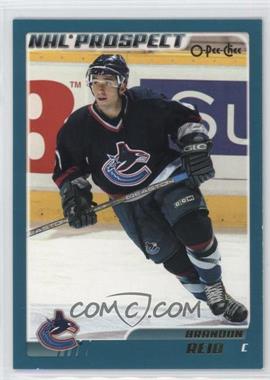 2003-04 O-Pee-Chee - [Base] #325 - Brandon Reid