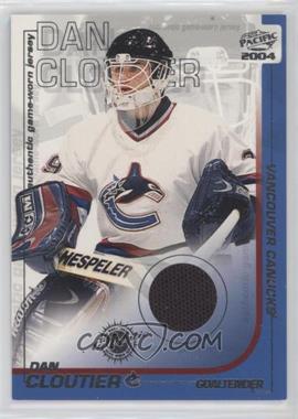 2003-04 Pacific - Authentic Game-Worn Jerseys #39 - Dan Cloutier