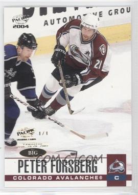 2003-04 Pacific - [Base] - 2003 The Big One Edmonton #83 - Peter Forsberg /1