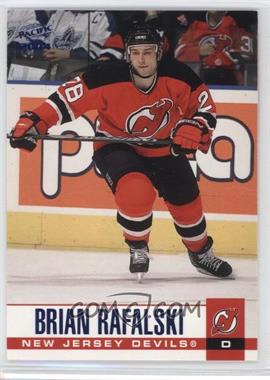 2003-04 Pacific - [Base] - Blue #205 - Brian Rafalski /250