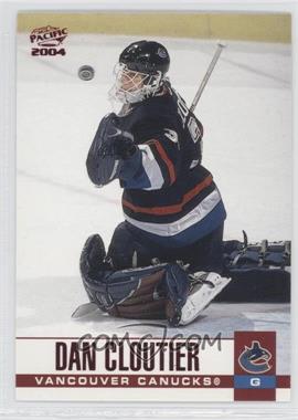 2003-04 Pacific - [Base] - Red #328 - Dan Cloutier