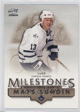 2003-04 Pacific - Milestones #7 - Mats Sundin