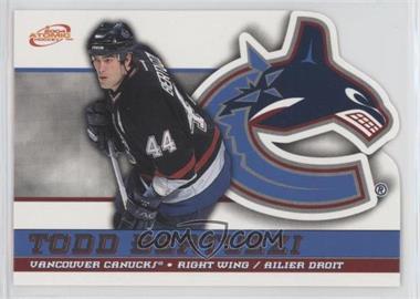 2003-04 Pacific Atomic McDonald's - [Base] #51 - Todd Bertuzzi