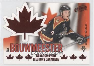 2003-04 Pacific Atomic McDonald's - Canadian Pride #4 - Jay Bouwmeester