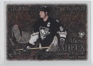 2003-04 Pacific Atomic McDonald's - Etched in Time #5 - Mario Lemieux