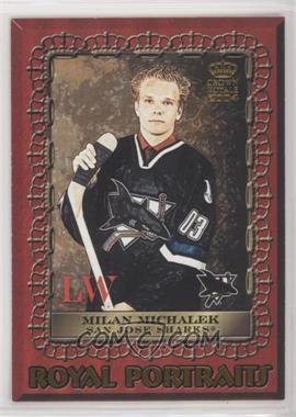 2003-04 Pacific Crown Royale - Royal Portraits #9 - Milan Michalek