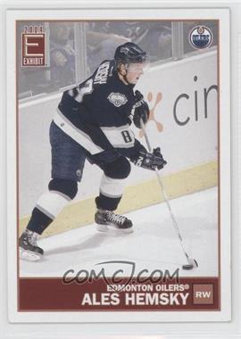 2003-04 Pacific Exhibit - [Base] - Blue Back #58 - Ales Hemsky /275