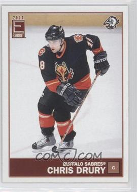 2003-04 Pacific Exhibit - [Base] #18 - Chris Drury