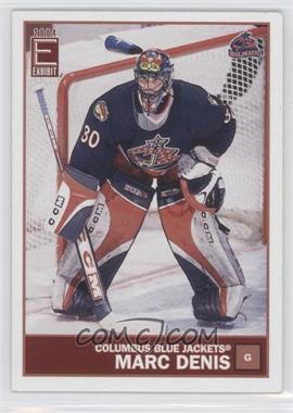 2003-04 Pacific Exhibit - [Base] #42 - Marc Denis