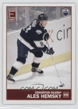 2003-04 Pacific Exhibit - [Base] #58 - Ales Hemsky