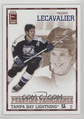 2003-04 Pacific Exhibit - Pursuing Prominence #12 - Vincent Lecavalier