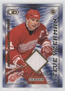 2003-04 Pacific Heads Up - Authentic Game-Worn Jersey #10 - Steve Yzerman /200