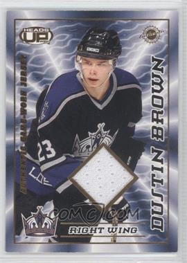 2003-04 Pacific Heads Up - Authentic Game-Worn Jersey #14 - Dustin Brown /1200