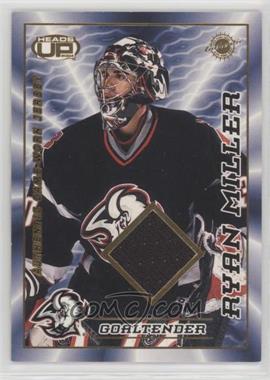 2003-04 Pacific Heads Up - Authentic Game-Worn Jersey #5 - Ryan Miller /1200