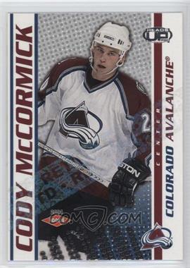 2003-04 Pacific Heads Up - [Base] - Retail LTD #109 - Cody McCormick