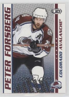 2003-04 Pacific Heads Up - [Base] - Retail LTD #24 - Peter Forsberg