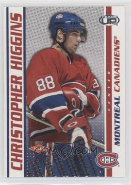 2003-04 Pacific Heads Up - [Base] #121 - Chris Higgins /899