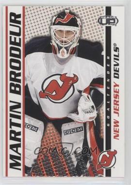 2003-04 Pacific Heads Up - [Base] #58 - Martin Brodeur