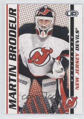 2003-04 Pacific Heads Up - [Base] #58 - Martin Brodeur